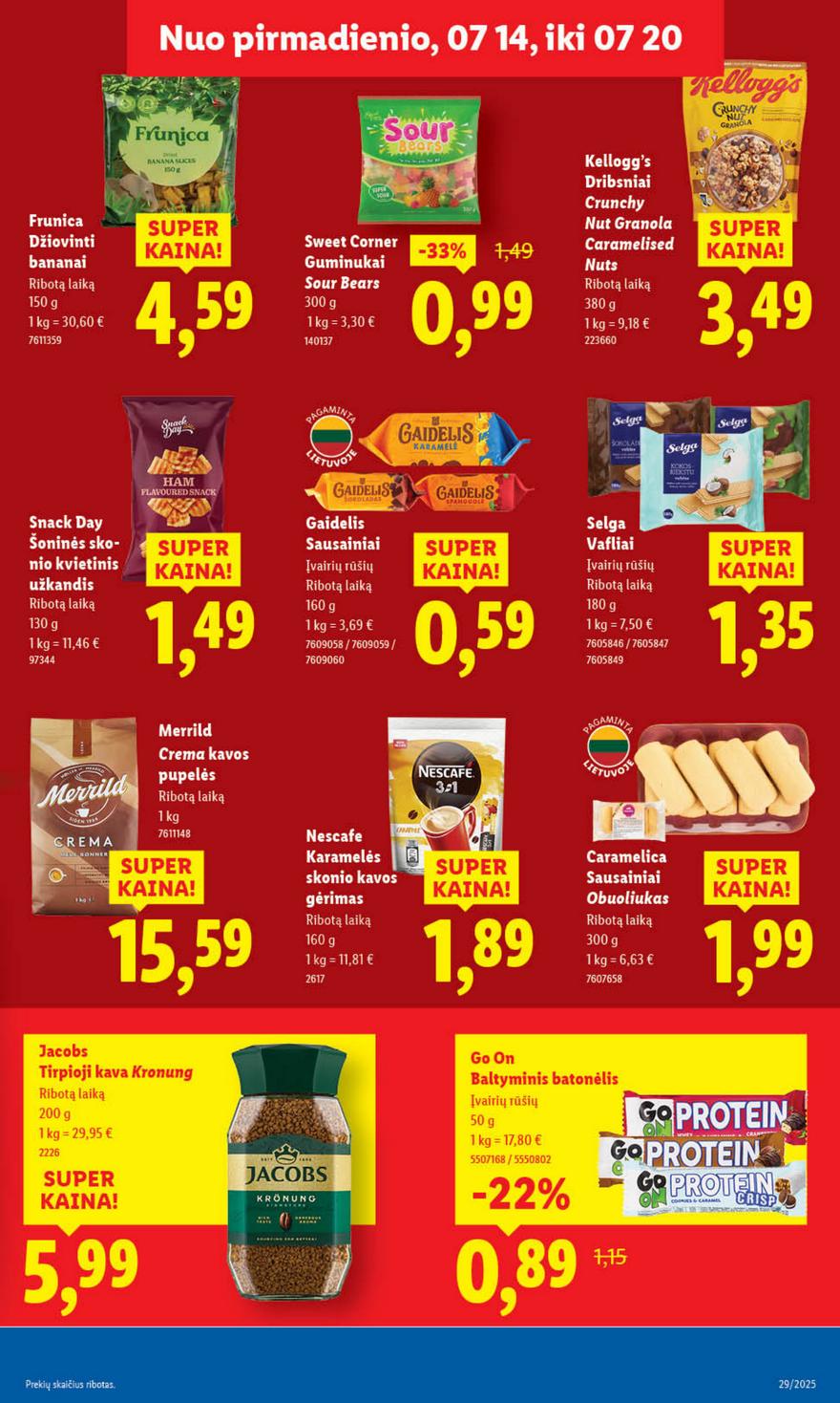 Lidl leidinys naujas akcijos nuo 
  2025-07-14 iki 
  2025-07-20 | Leidinukas.lt puslapis 29