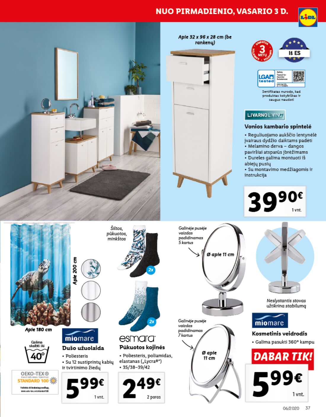 Lidl savaitinis leidinys akcijos nuo 
  2020-02-03 iki 
  2020-02-09 | Leidinukas.lt puslapis 37