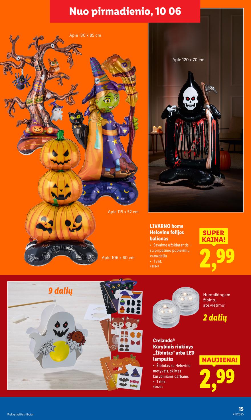Lidl leidinys akcijos nuo 
  2025-10-06 iki 
  2025-10-12 | Leidinukas.lt puslapis 15