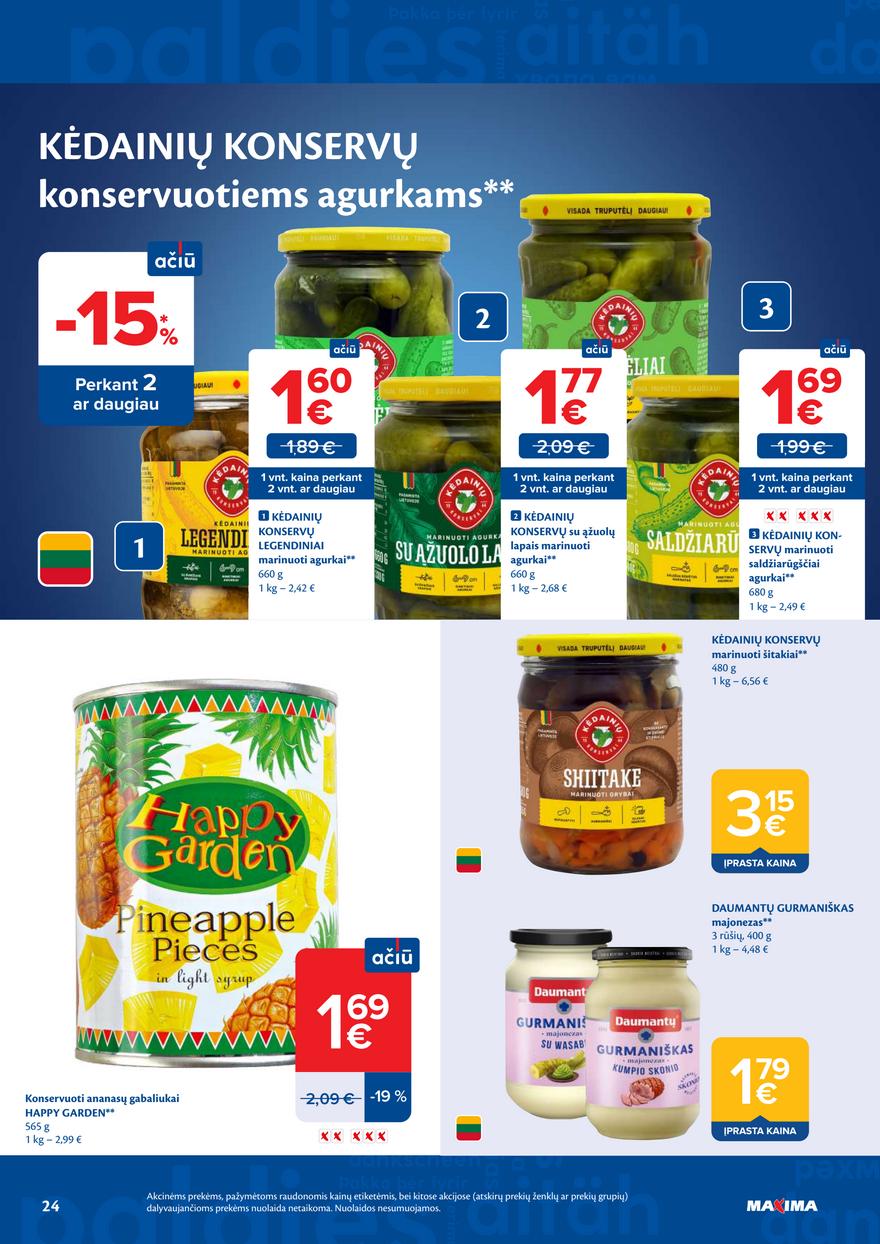 Maxima leidinukas akcijos nuo 
  2026-05-12 iki 
  2026-05-18 | Leidinukas.lt puslapis 24