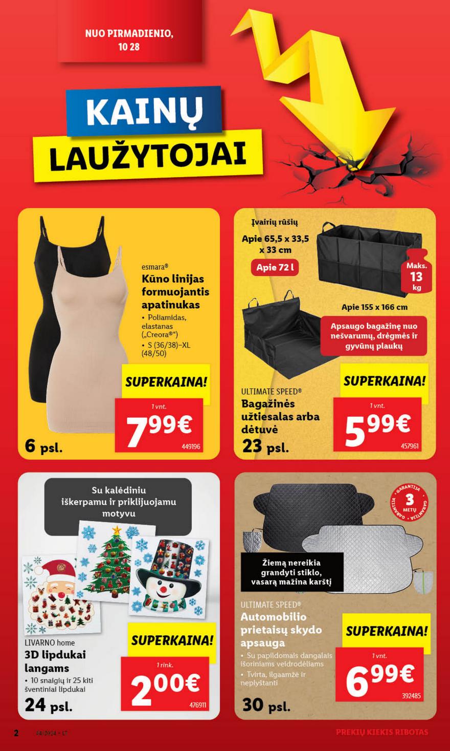 Lidl ne maisto leidinys akcijos nuo 
  2024-10-28 iki 
  2024-11-03 | Leidinukas.lt puslapis 2
