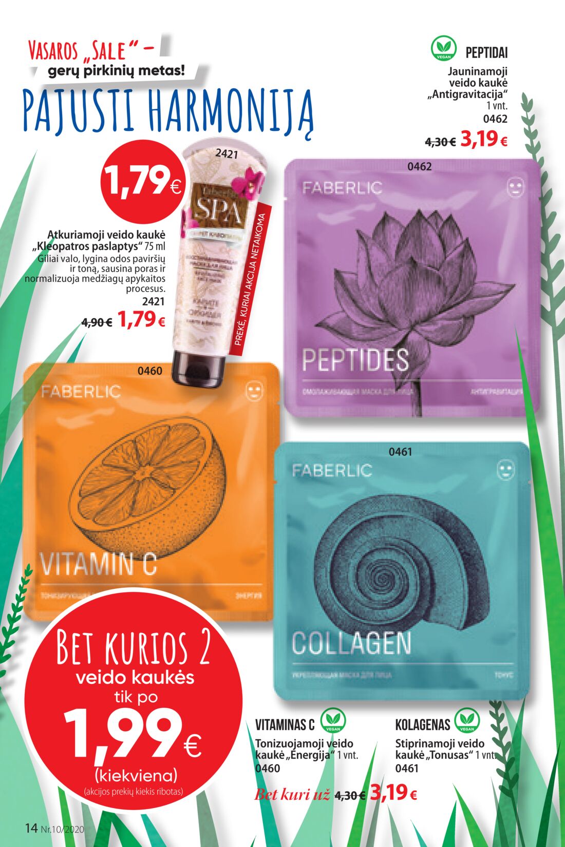 Faberlic leidinys akcijos nuo 
  2020-06-29 iki 
  2020-07-19 | Leidinukas.lt puslapis 14