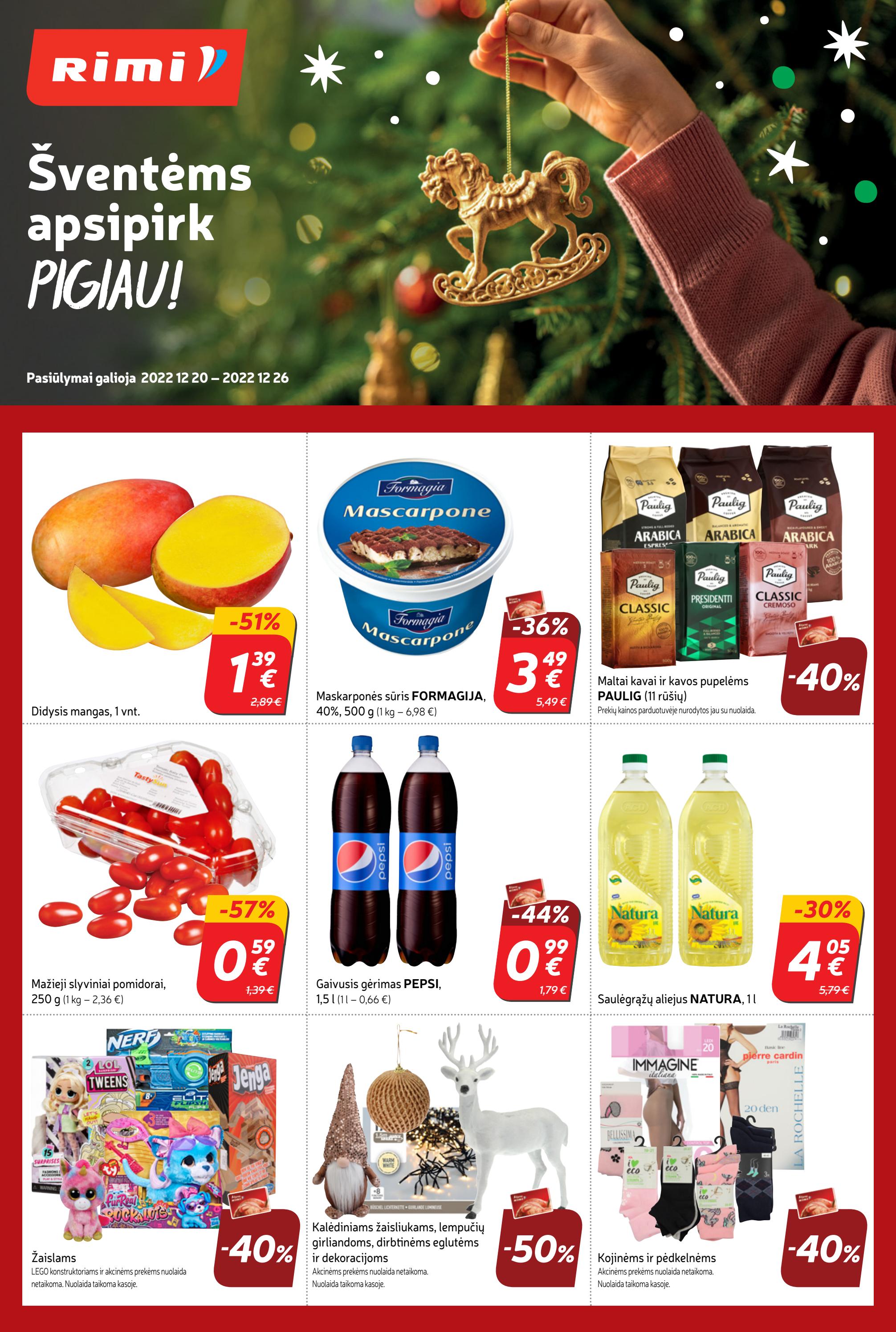 Rimi savaitinis leidinys akcijos nuo 
  2022-12-20 iki 
  2022-12-26 | Leidinukas.lt puslapis 32