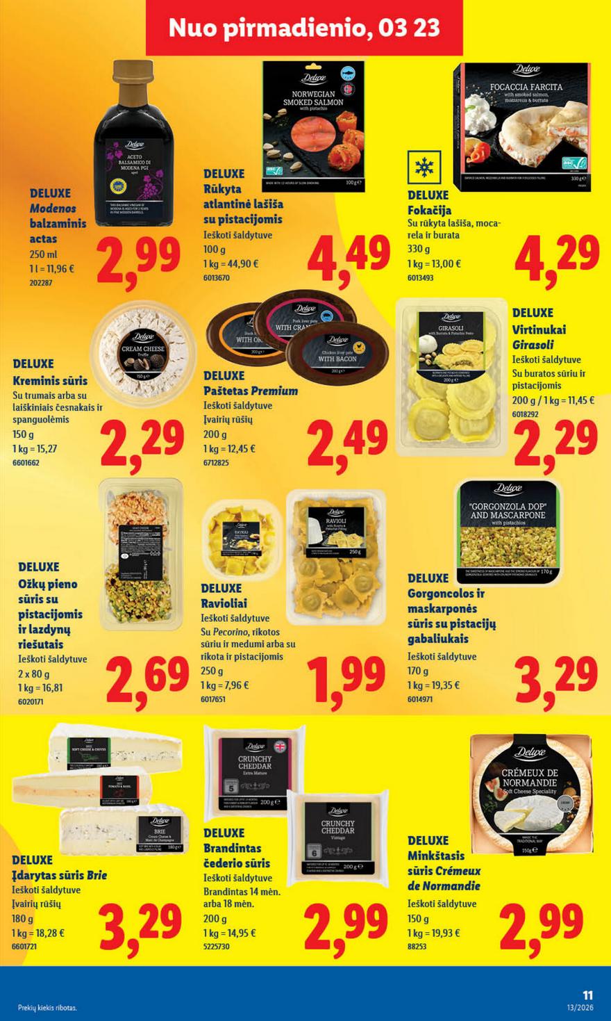 Lidl leidinys naujas akcijos nuo 
  2026-03-23 iki 
  2026-03-29 | Leidinukas.lt puslapis 13