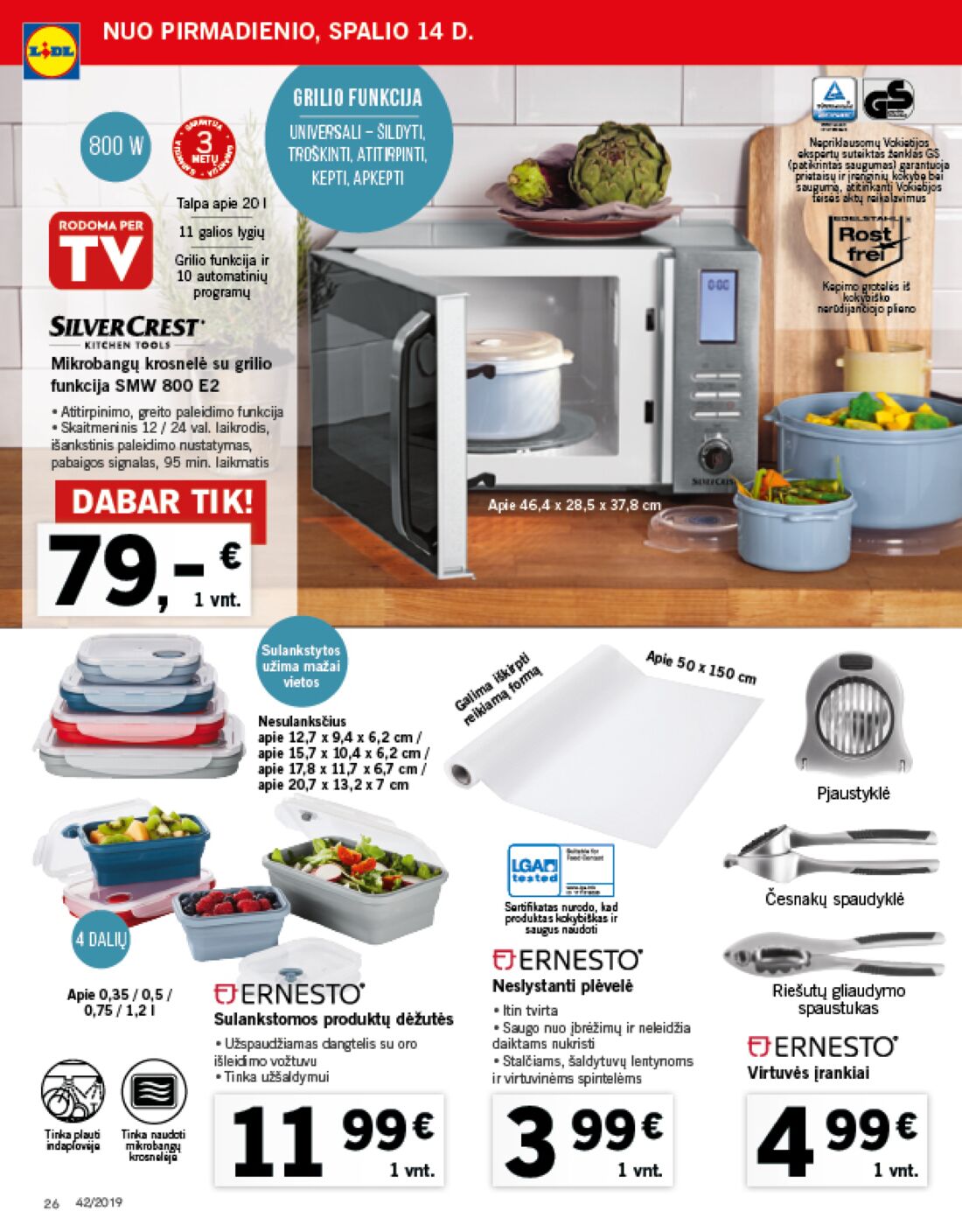 Lidl savaitinis leidinys akcijos nuo 
  2019-10-14 iki 
  2019-10-20 | Leidinukas.lt puslapis 26