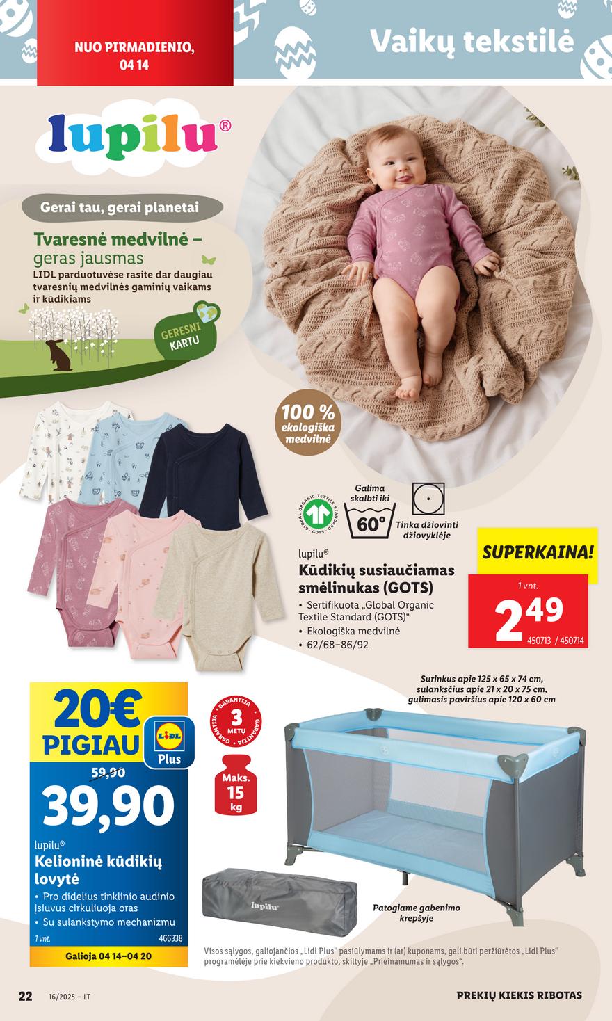 Lidl ne maisto leidinys akcijos nuo 
  2025-04-14 iki 
  2025-04-19 | Leidinukas.lt puslapis 22