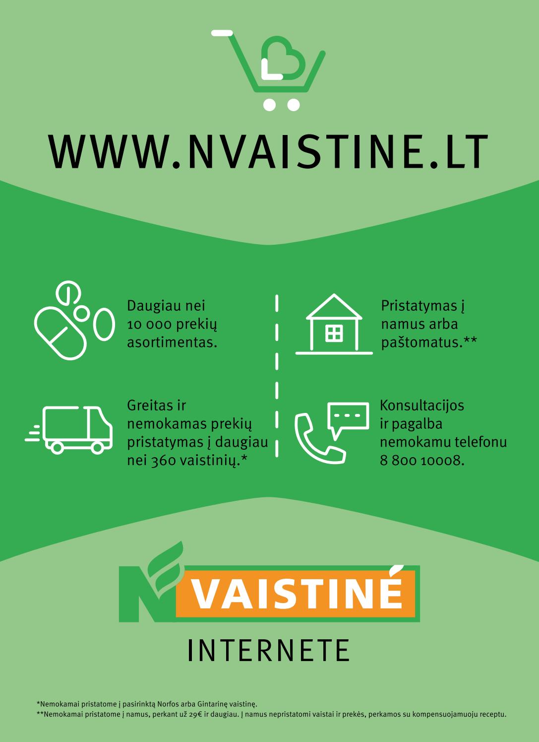Norfos vaistinė leidinys akcijos nuo 
  2021-01-01 iki 
  2021-01-31 | Leidinukas.lt puslapis 40