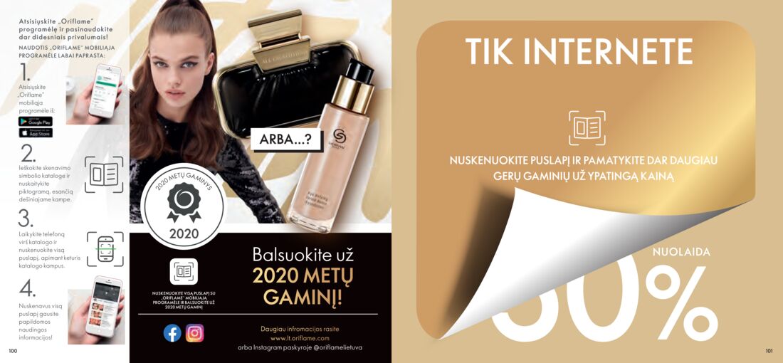 Oriflame katalogas akcijos nuo 
  2021-01-01 iki 
  2021-01-31 | Leidinukas.lt puslapis 51