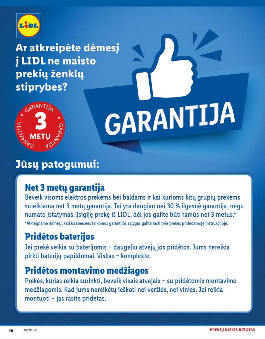 Ldil ne maisto leidinys akcijos nuo 
  2022-01-03 iki 
  2022-01-09 | Leidinukas.lt puslapis 18