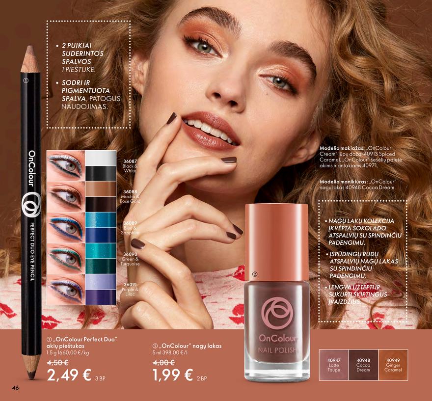 Oriflame katalogas akcijos nuo 
  2022-03-01 iki 
  2022-03-31 | Leidinukas.lt puslapis 46