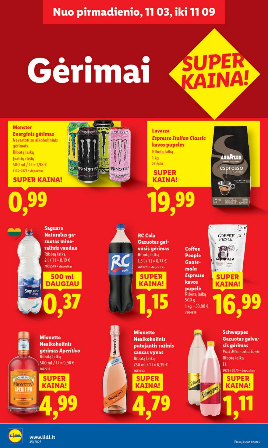 Lidl leidinys akcijos nuo 
  2025-11-03 iki 
  2025-11-09 | Leidinukas.lt puslapis 34