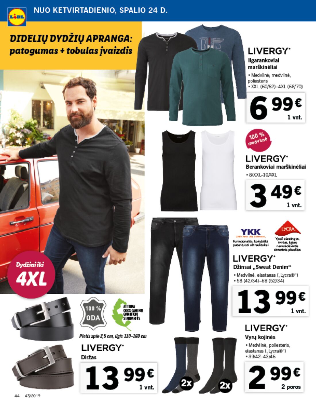 Lidl savaitinis leidinys akcijos nuo 
  2019-10-21 iki 
  2019-10-27 | Leidinukas.lt puslapis 44