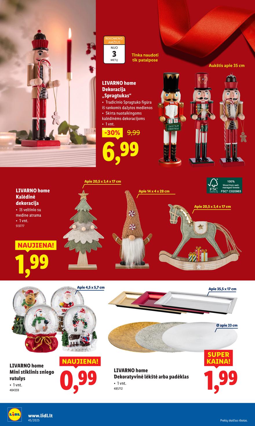 Lidl ne maisto leidinys akcijos nuo 
  2025-11-03 iki 
  2025-11-09 | Leidinukas.lt puslapis 14