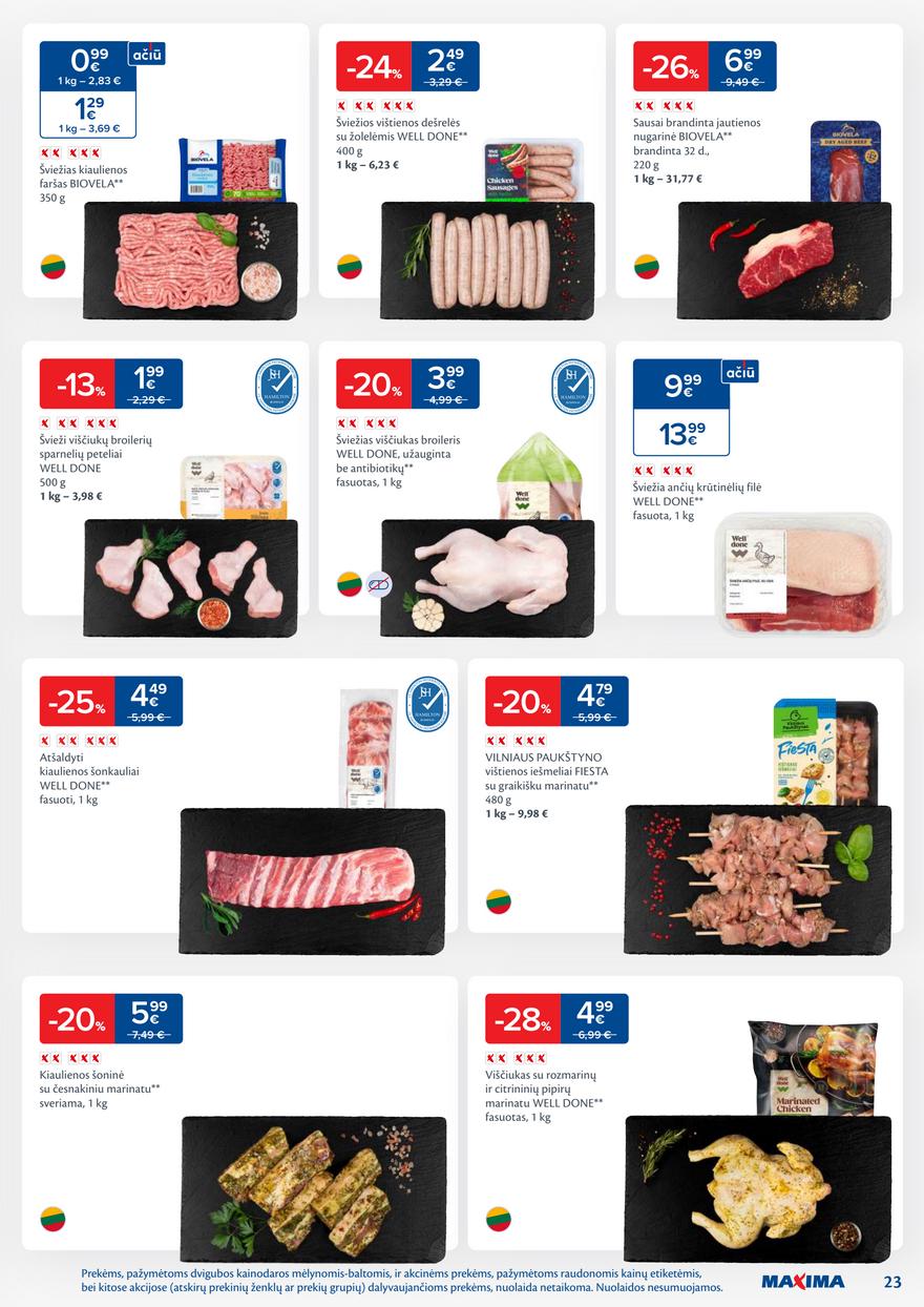 Maxima leidinys akcijos nuo 
  2026-01-27 iki 
  2026-02-02 | Leidinukas.lt puslapis 23
