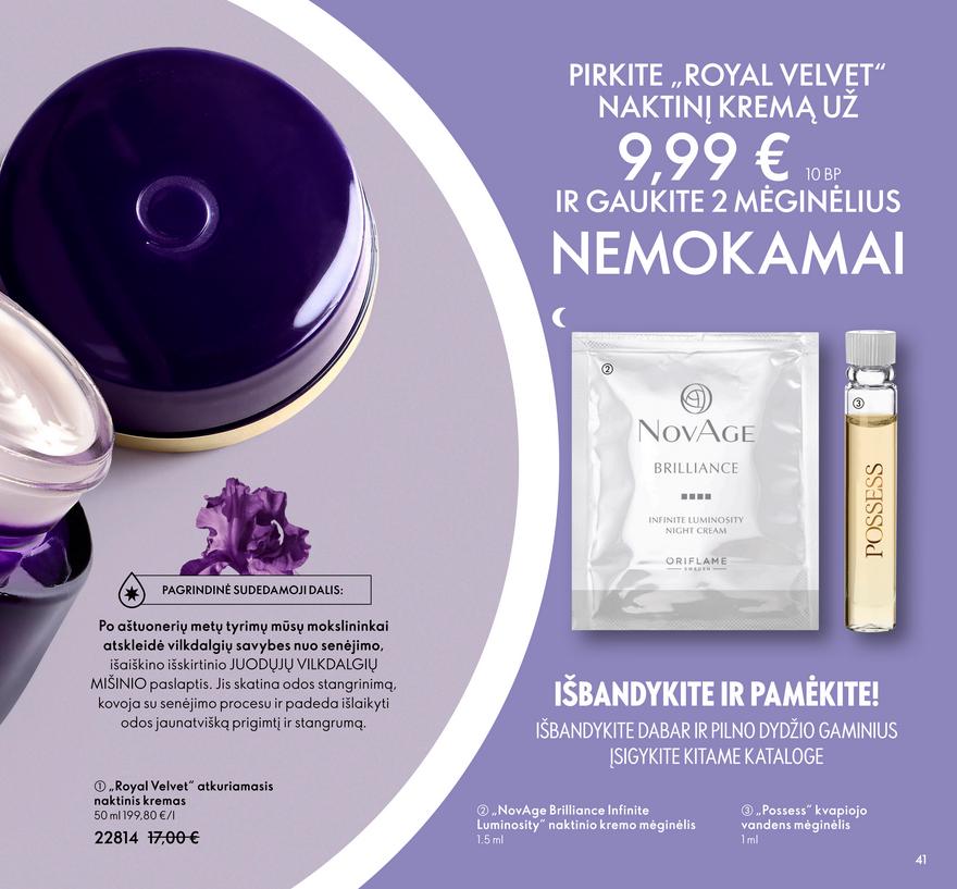 Oriflame katalogas akcijos nuo 
  2022-05-01 iki 
  2022-05-17 | Leidinukas.lt puslapis 41