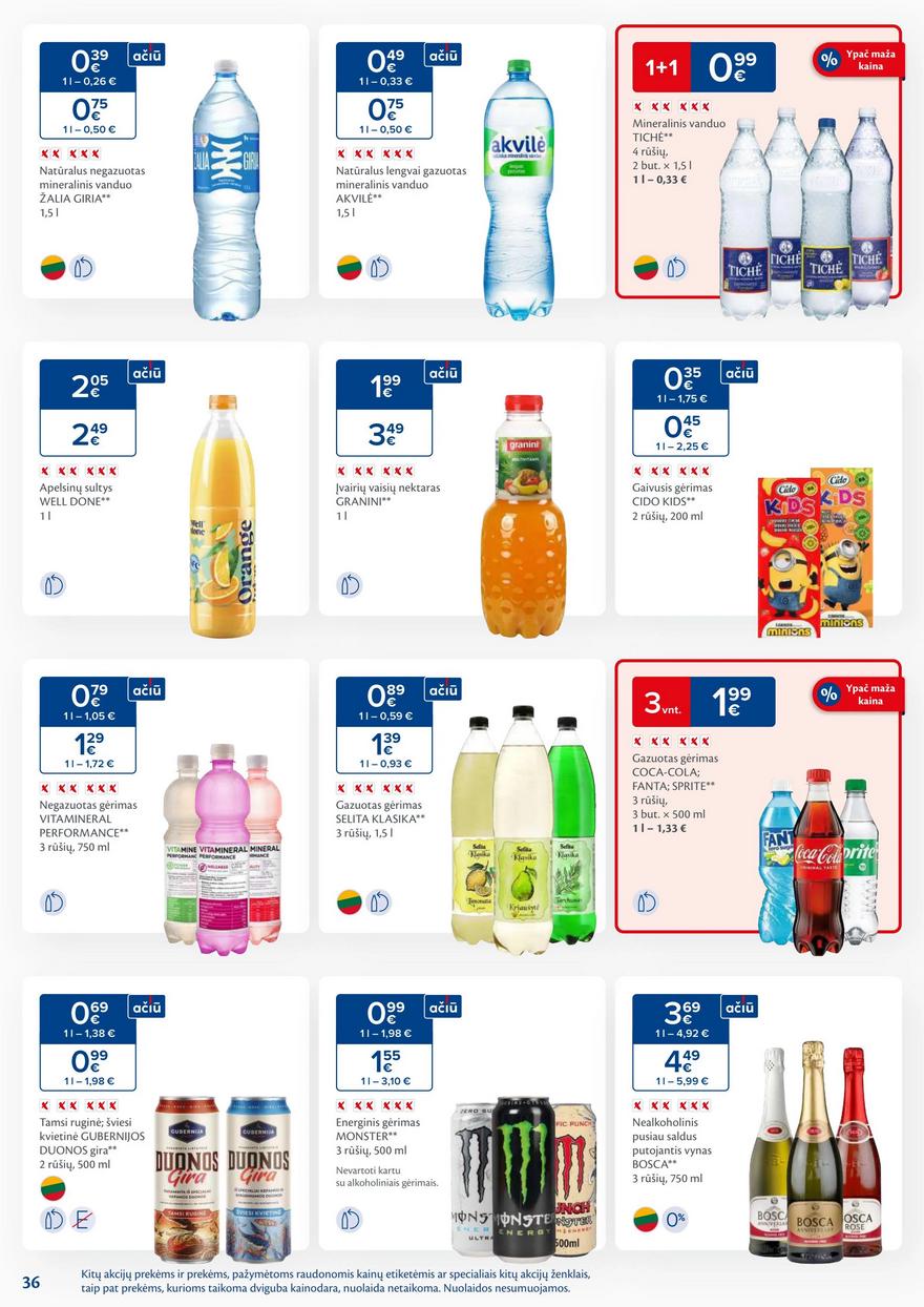 Maxima savaitinis leidinys 19 akcijos nuo 
  2025-05-06 iki 
  2025-05-12 | Leidinukas.lt puslapis 36