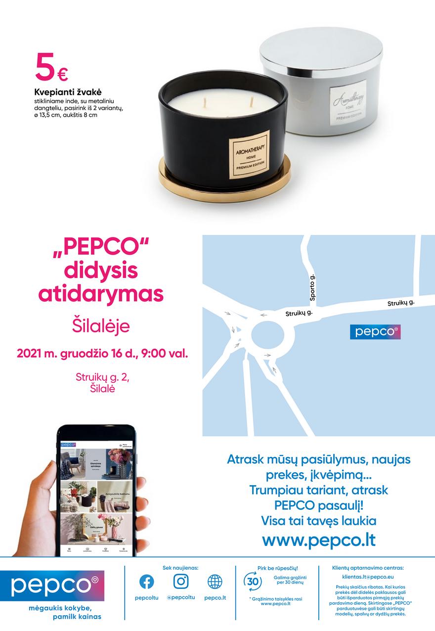 Pepco leidinys akcijos nuo 
  2021-12-16 iki 
  2021-12-22 | Leidinukas.lt puslapis 8