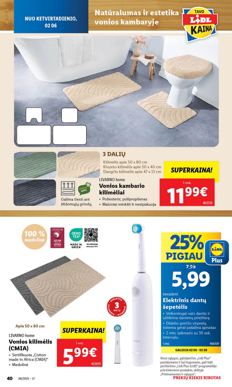 Lidl ne maisto leidinys akcijos nuo 
  2025-02-03 iki 
  2025-02-09 | Leidinukas.lt puslapis 40