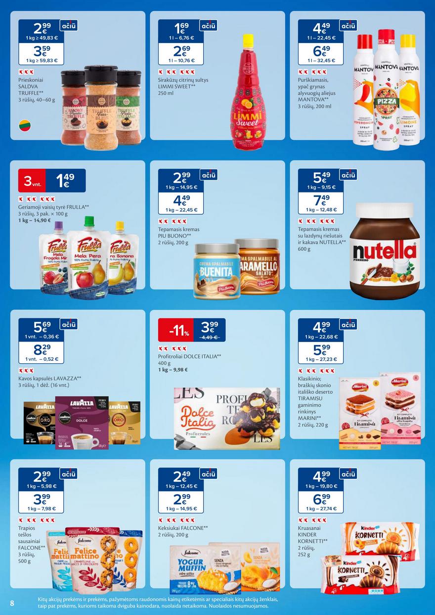 Maxima savaitinis leidinys 23 akcijos nuo 
  2025-06-03 iki 
  2025-06-09 | Leidinukas.lt puslapis 8