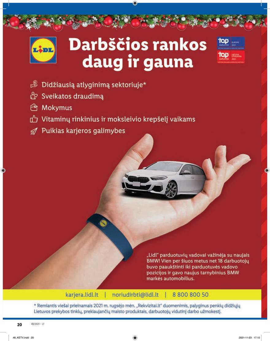 Ldil ne maisto leidinys akcijos nuo 
  2021-11-29 iki 
  2021-12-05 | Leidinukas.lt puslapis 20
