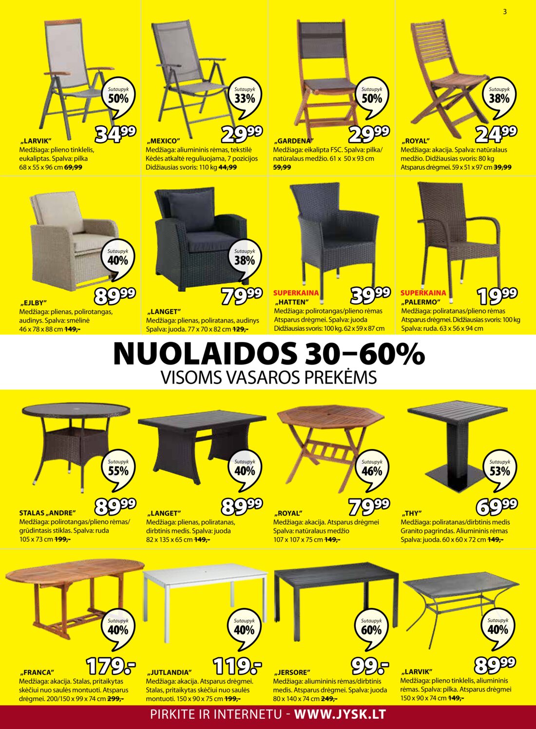 Jysk leidinys akcijos nuo 
  2019-07-23 iki 
  2019-08-05 | Leidinukas.lt puslapis 3