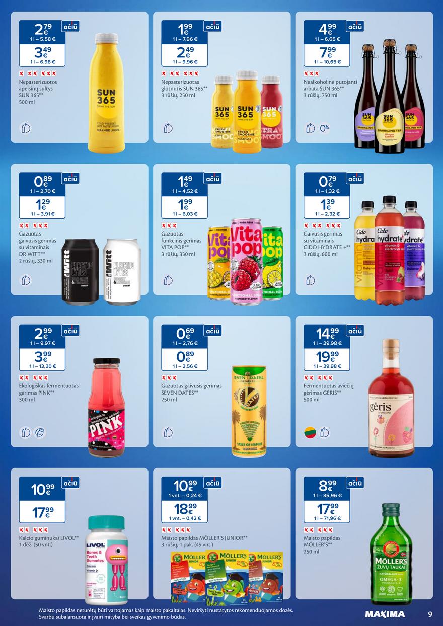 Maxima leidinys akcijos nuo 
  2026-01-20 iki 
  2026-01-26 | Leidinukas.lt puslapis 9