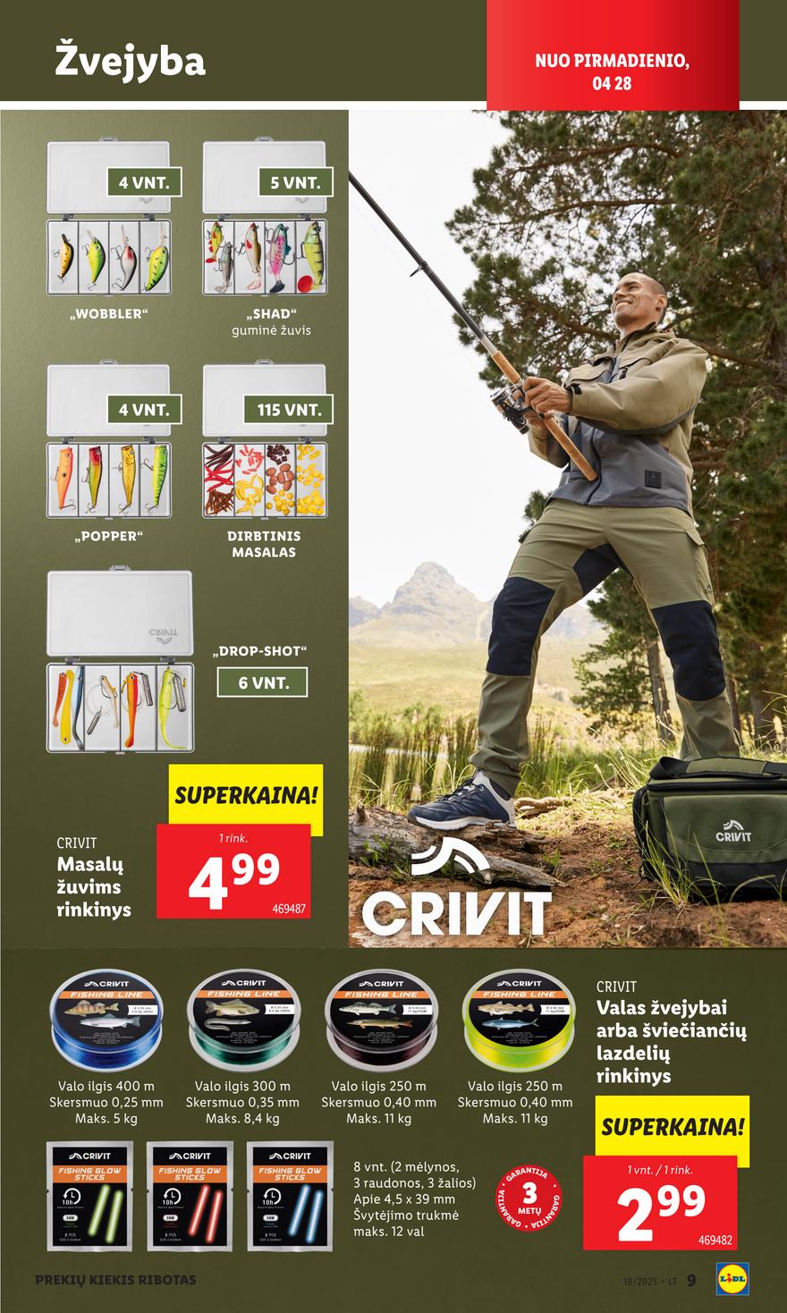 Lidl leidinys akcijos nuo 
  2025-04-28 iki 
  2025-05-04 | Leidinukas.lt puslapis 9