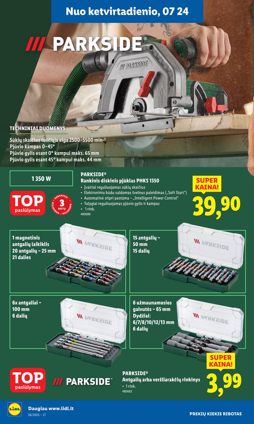 Lidl ne maisto leidinys akcijos nuo 
  2025-07-21 iki 
  2025-07-27 | Leidinukas.lt puslapis 24