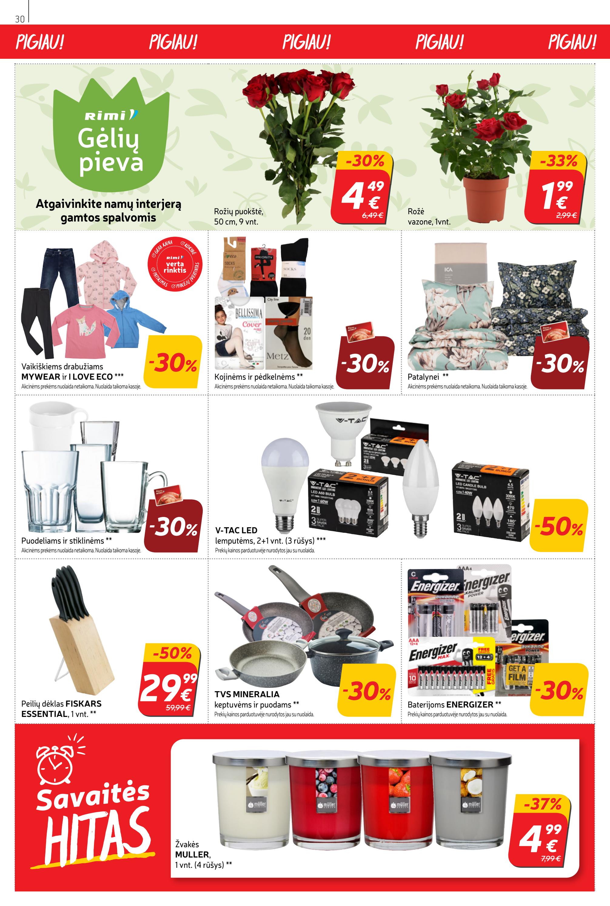 Rimi savaitinis leidinys akcijos nuo 
  2022-11-08 iki 
  2022-11-14 | Leidinukas.lt puslapis 30