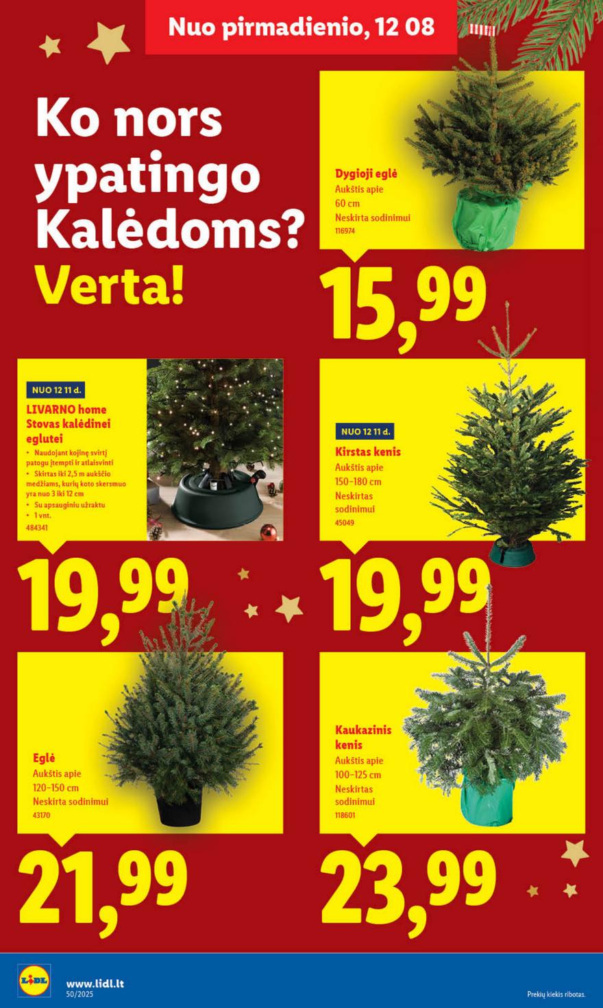 Lidl leidinys akcijos nuo 
  2025-12-08 iki 
  2025-12-14 | Leidinukas.lt puslapis 46