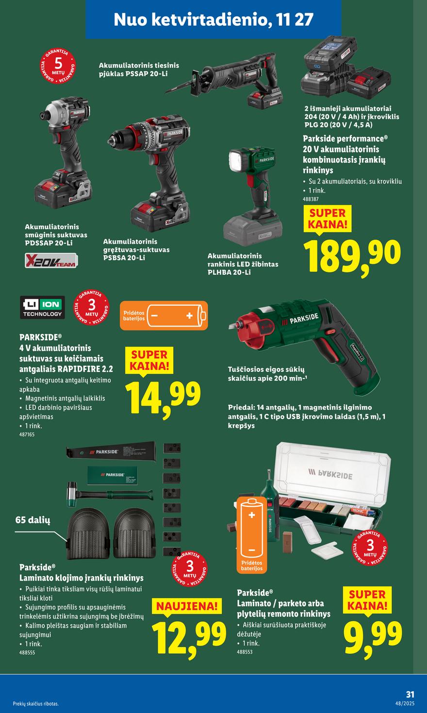 Lidl leidinys akcijos nuo 
  2025-11-24 iki 
  2025-11-30 | Leidinukas.lt puslapis 31