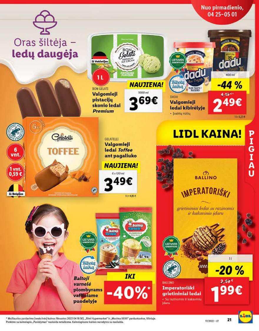 Ldil maisto leidinys akcijos nuo 
  2022-04-25 iki 
  2022-05-01 | Leidinukas.lt puslapis 21