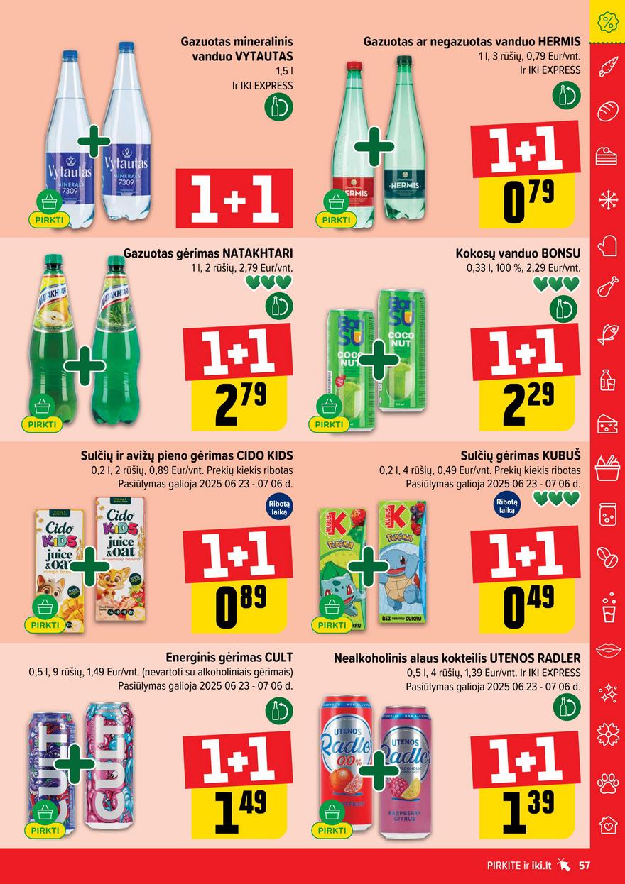 Iki leidinys 26 akcijos nuo 
  2025-06-23 iki 
  2025-06-29 | Leidinukas.lt puslapis 57