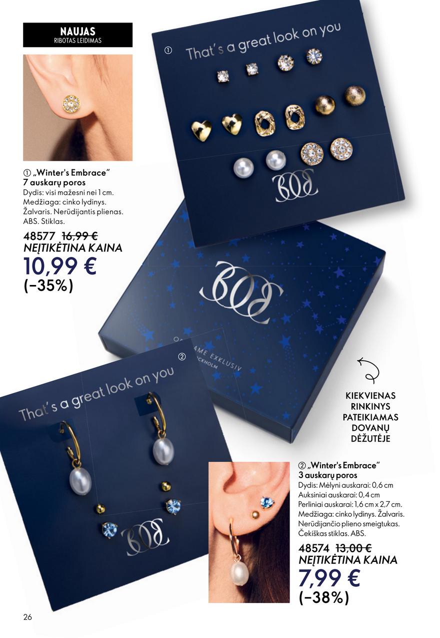 Oriflame katalogas akcijos nuo 
  2025-12-10 iki 
  2025-12-30 | Leidinukas.lt puslapis 26