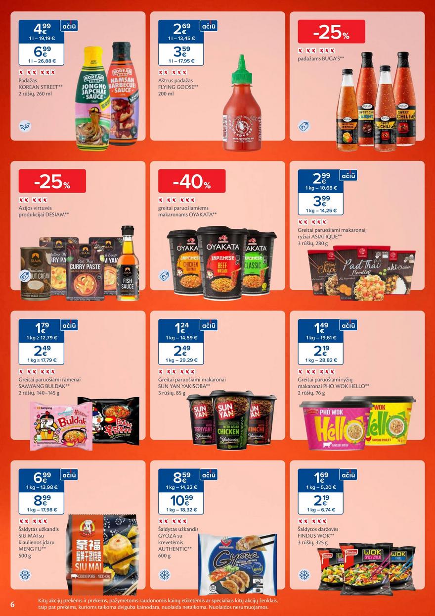 Maxima savaitinis leidinys 42 akcijos nuo
2024-10-15 iki
2024-10-21 | Leidinukas.lt puslapis 6