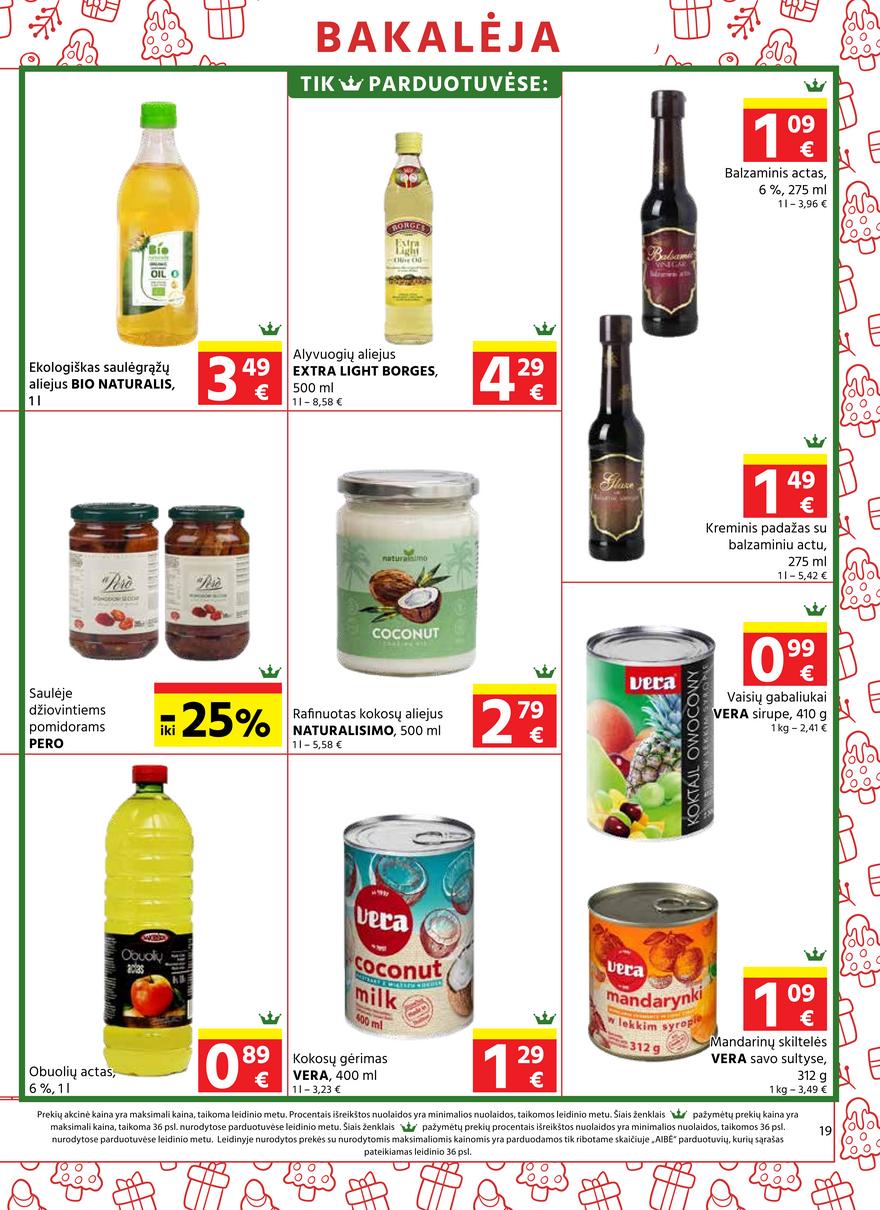 Aibė pasiūlymai akcijos nuo 
  2021-12-09 iki 
  2022-01-04 | Leidinukas.lt puslapis 19