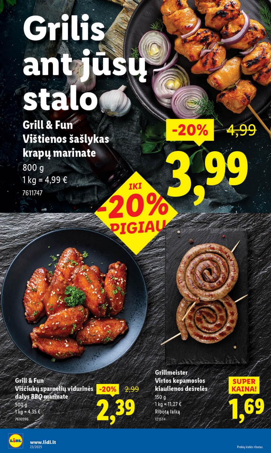 Lidl savaitinis leidinys akcijos nuo 
  2025-06-02 iki 
  2025-06-08 | Leidinukas.lt puslapis 56