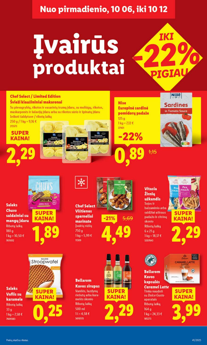 Lidl leidinys naujas akcijos nuo 
  2025-10-06 iki 
  2025-10-12 | Leidinukas.lt puslapis 57