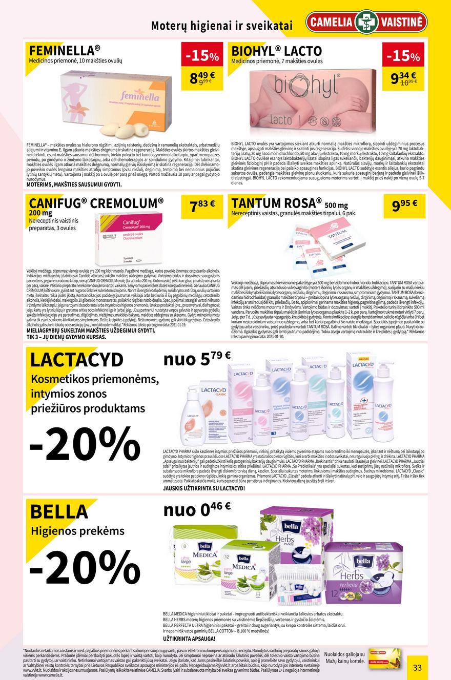 Camelia gegužės leidinys akcijos nuo 
  2021-05-01 iki 
  2021-05-31 | Leidinukas.lt puslapis 33