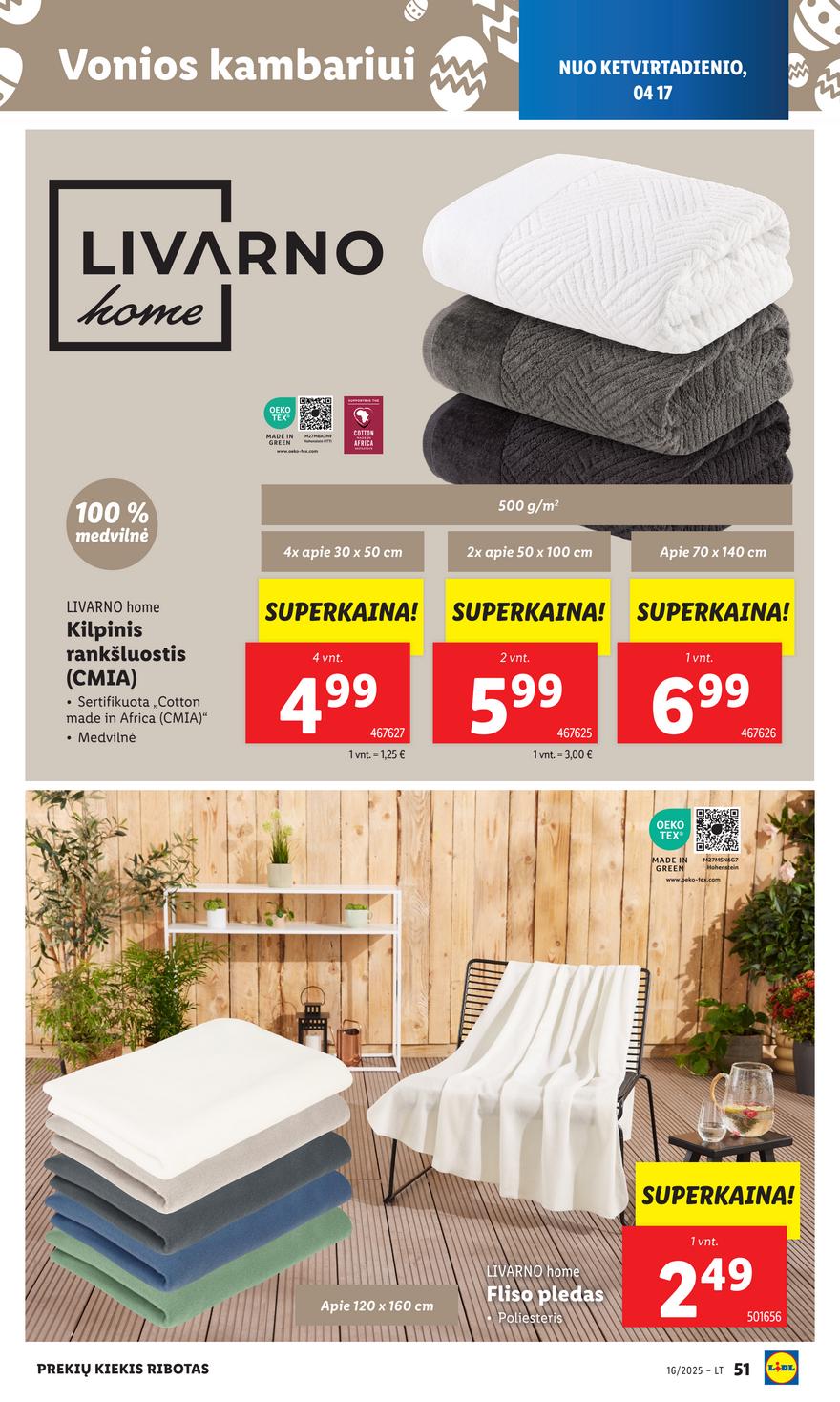 Lidl ne maisto leidinys akcijos nuo 
  2025-04-14 iki 
  2025-04-19 | Leidinukas.lt puslapis 45
