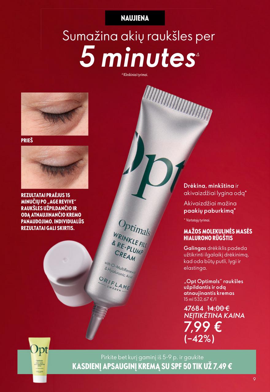 Oriflame katalogas akcijos nuo 
  2026-03-11 iki 
  2026-03-31 | Leidinukas.lt puslapis 9