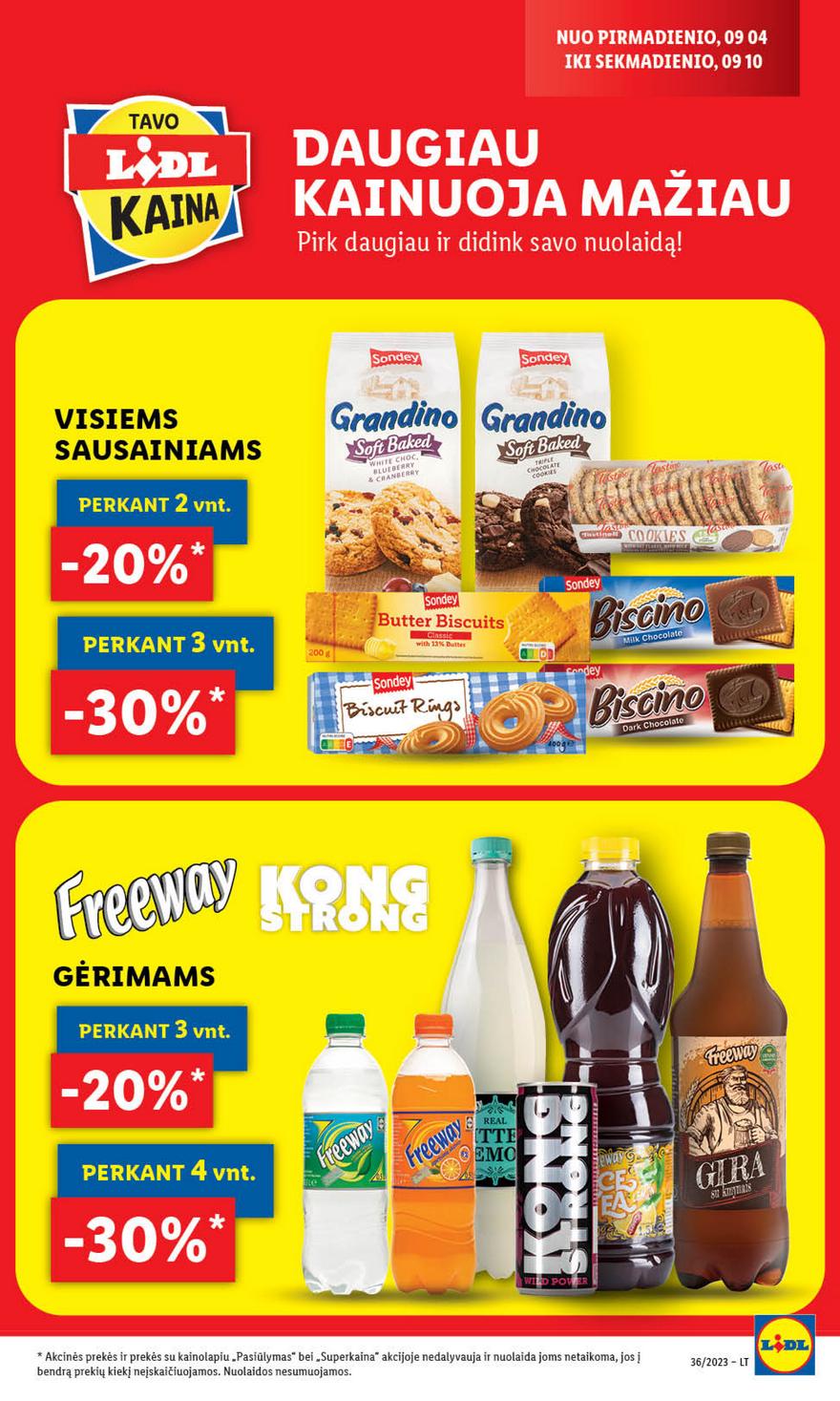 Ldil ne maisto prekių pasiūlymai akcijos nuo 
  2023-09-04 iki 
  2023-09-10 | Leidinukas.lt puslapis 12