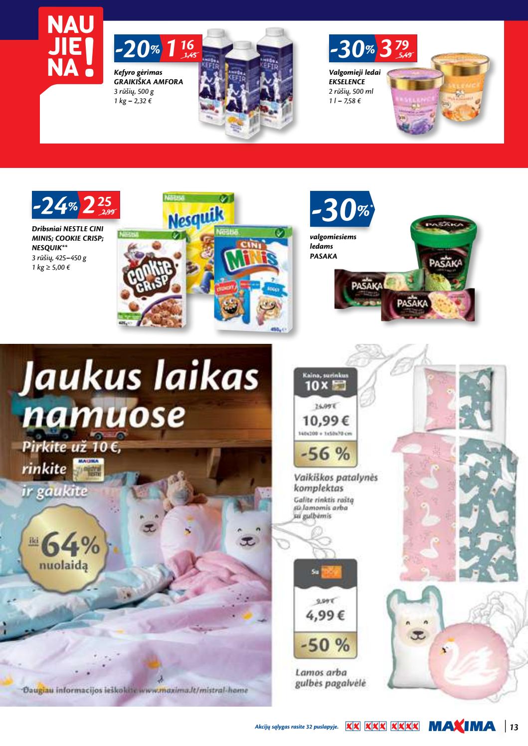 Maxima kaininis leidinys akcijos nuo 
  2019-12-05 iki 
  2019-12-18 | Leidinukas.lt puslapis 13