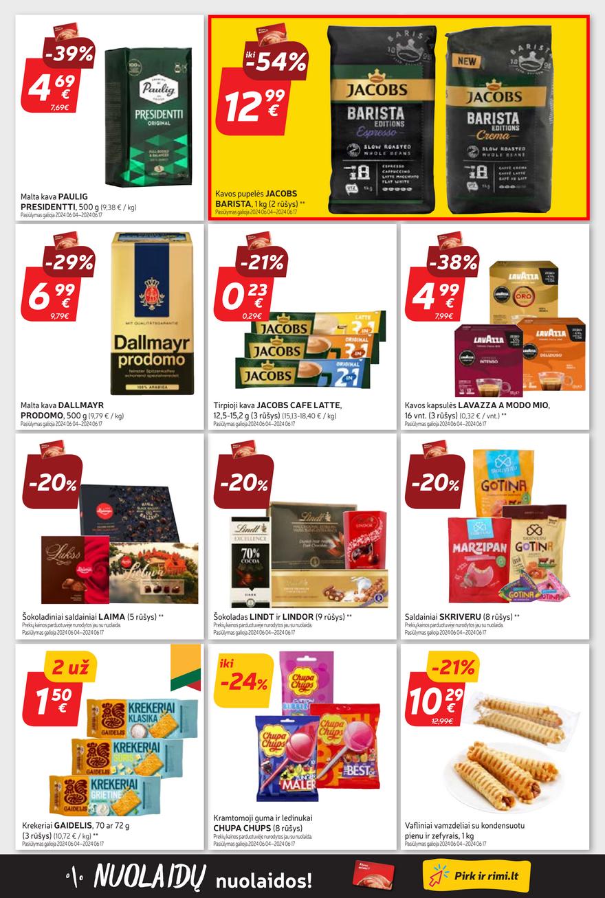 Rimi savaitinis leidinys akcijos nuo 
  2024-06-11 iki 
  2024-06-17 | Leidinukas.lt puslapis 26