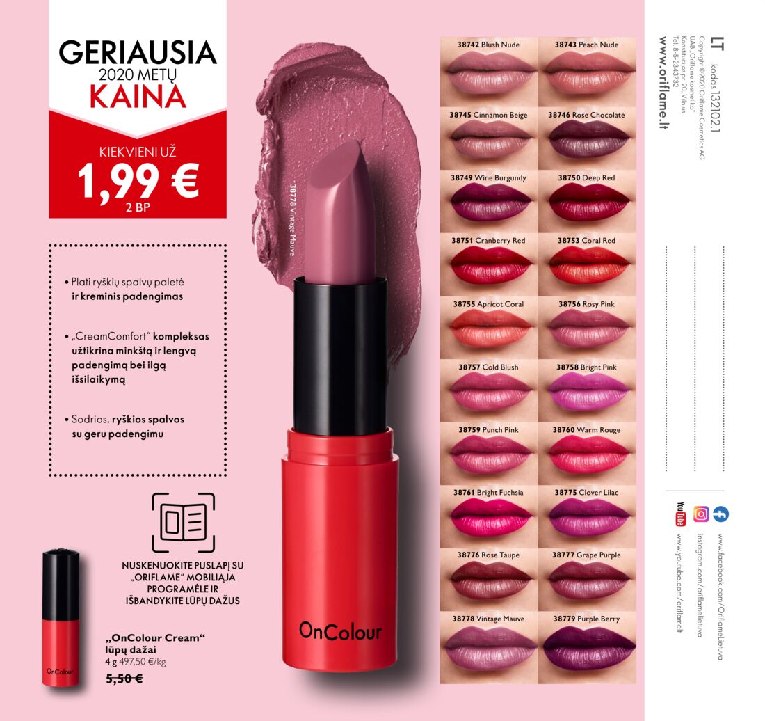 Oriflame katalogas akcijos nuo 
  2020-08-01 iki 
  2020-08-31 | Leidinukas.lt puslapis 75