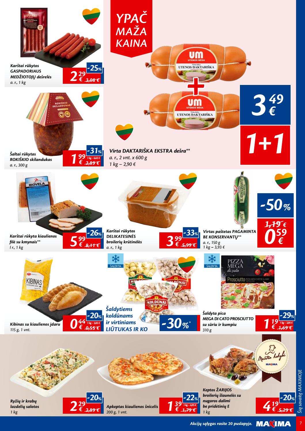 Maxima kaininis leidinys akcijos nuo 
  2019-05-28 iki 
  2019-06-03 | Leidinukas.lt puslapis 8
