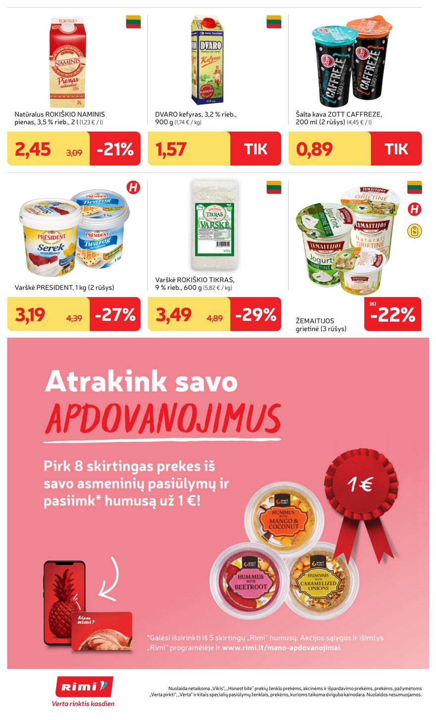 Rimi savaitinis leidinys 38 akcijos nuo
2025-09-16 iki
2025-09-22 | Leidinukas.lt puslapis 20