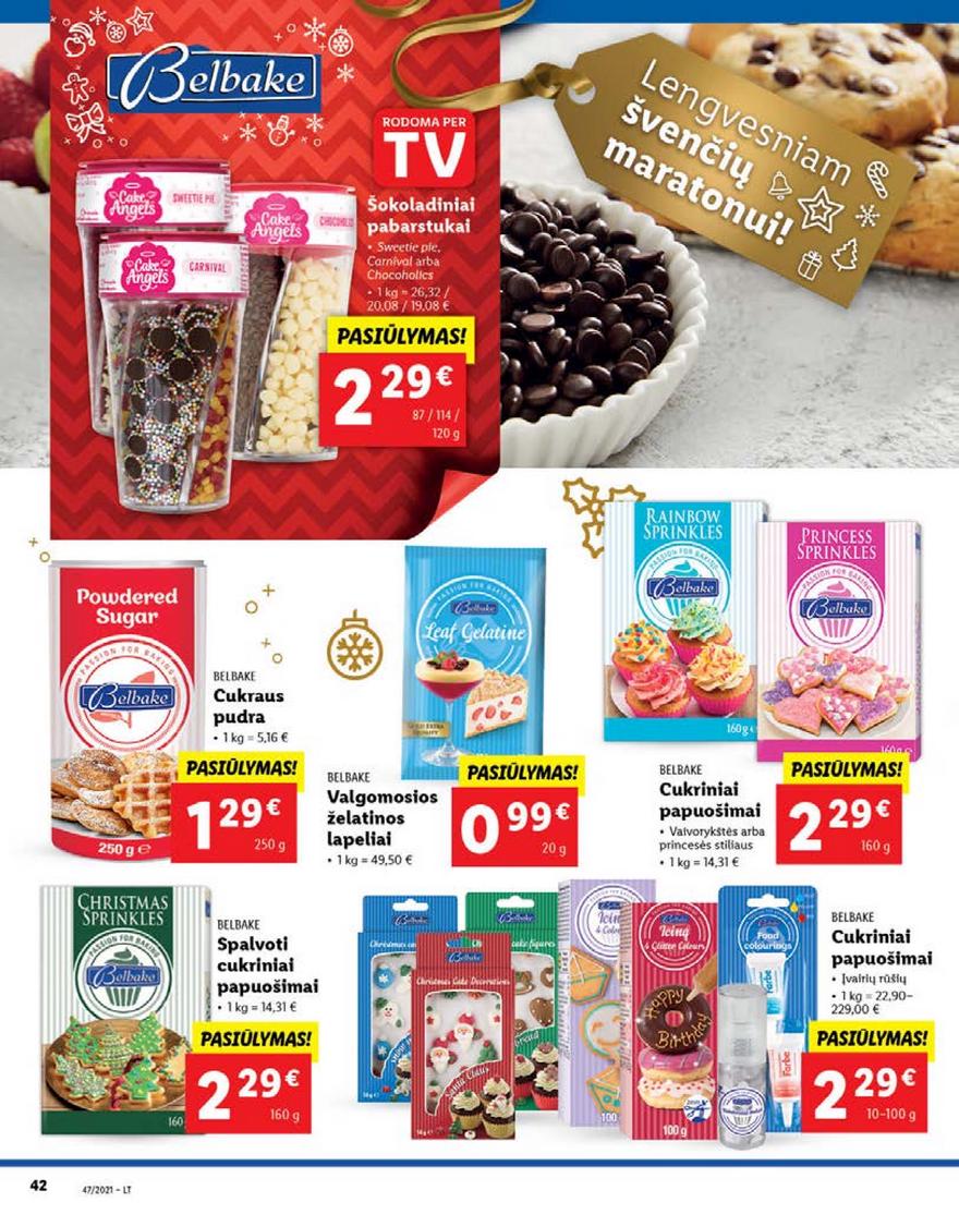 Lidl pasiūlymai akcijos nuo 
  2021-11-22 iki 
  2021-11-28 | Leidinukas.lt puslapis 42