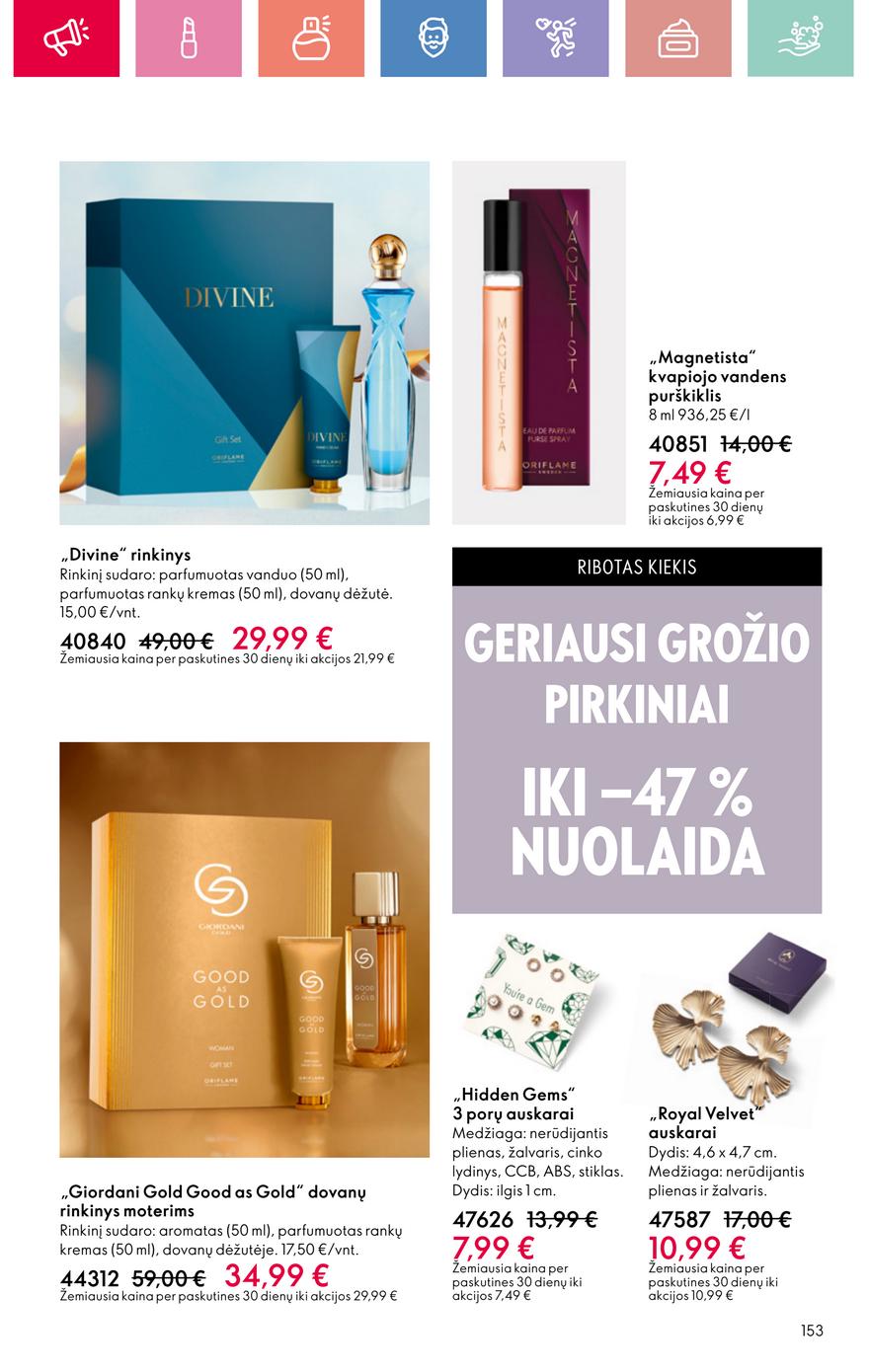 Oriflame katalogas akcijos nuo 
  2025-06-01 iki 
  2025-06-21 | Leidinukas.lt puslapis 153