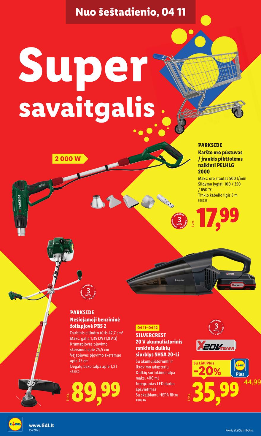 Lidl leidinys akcijos nuo 
  2026-04-06 iki 
  2026-04-12 | Leidinukas.lt puslapis 22